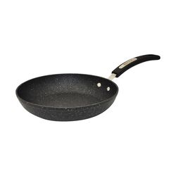 Starfrit Ceramic Coated Aluminum Fry Pan 12 in. Black