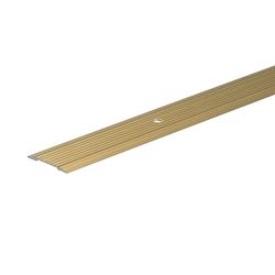 Frost King Thermwell Products 1-1/4 in. W X 36 in. L Satin Gold Aluminum Seam Binder