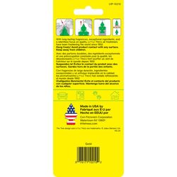 Little Trees Gold Scent Air Freshener Solid 1 pk