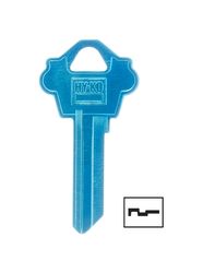 Hy-Ko Home House/Padlock Key Blank Single For Fits Weslock Locks Silver