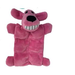 Multipet For Dog Assorted Loofa Squeakin Mat Dog Toy Medium 1 pk