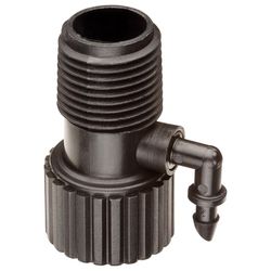 Rain Bird 1/2 in. Barbed Drip Irrigation Adapter 1 pk