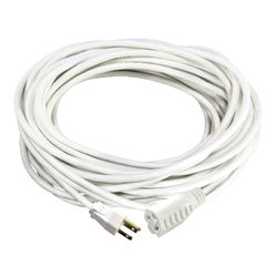 Ace Indoor or Outdoor 100 ft. L White Extension Cord 16/3 SJTW