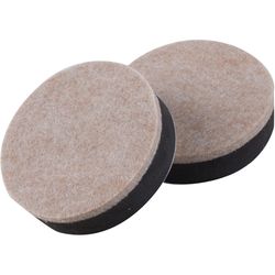 Shepherd Hardware Tan 1 in. Adhesive Felt Sliders 4 pk