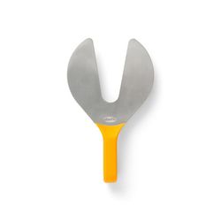 Chef'n Peachster Silver/Yellow Plastic/Stainless Steel Peach Pitter