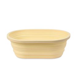 Mrs. Anderson's Baking Beige Silicone Oval Proofing Basket