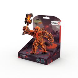 Schleich Eldrador Lava Golem w/Weapon Toy Multicolored