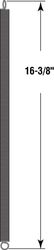 Prime-Line 16-3/8 in. L X 1/2 in. D Wood Screen Door Spring 1 pk