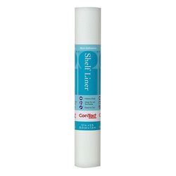 Con-Tact Simple Elegance 5 ft. L X 12 in. W White Diamonds Non-Adhesive Shelf Liner