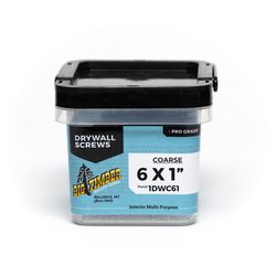 Big Timber No. 6 Sizes X 1 in. L Phillips Coarse Drywall Screws 1 lb 355 pk