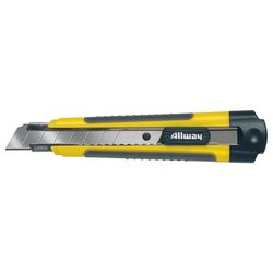 Allway 6-3/4 in. Retractable Snap Knife Yellow 1 pk