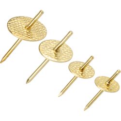 HILLMAN Brass-Plated Assorted Quick Hanger 10 lb 1 pk