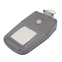 Wagan Tech Motion-Sensing Solar Powered LED Blue/Gray Security Light