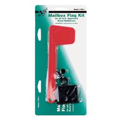 Architectural Mailboxes Plastic Red .5 in. W X 8.19 in. L Mailbox Flag Replacement Kit