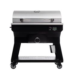 Recteq SmokeStone 600 Wood Pellet WiFi Pellet Griddle Black/Silver