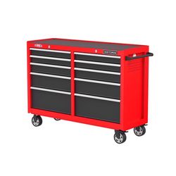 CRAFTSMAN S2000 52 in. 10 drawer Steel Rolling Tool Cabinet 32.4 in. H X 19 in. D