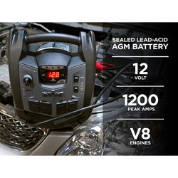 Schumacher Manual 12 V 1200 amps Jump Starter and Power Bank