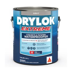 Drylok Matte Gray Water-Based Latex Masonry Waterproof Sealer 1 gal