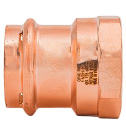 QuickFitting 1-1/2 in. Press in. FNPT in. Copper Adapter