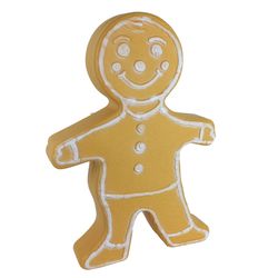 Union Products Plug-In Brown/White Gingerbread Blow Mold 24 in.