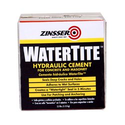 Zinsser WaterTite Hydraulic Cement 2.5 lb Gray