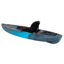 Lifetime Plastic Blue/Gray Kayak 31 in. W X 123 in. L
