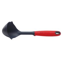 Swiss Diamond Black/Red Plastic/Rubber/Silicone Ladle