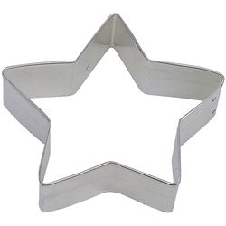 R&M International Corp 4.5 in. W Cookie Cutter Silver 1 pc