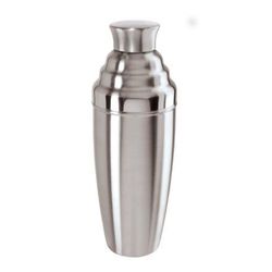 OGGI 60 oz Silver Stainless Steel Cocktail Shaker