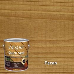 Valspar Quick Seal Semi-Transparent Pecan Oil-Based Alkyd Exterior Stain 1 gal