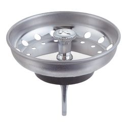 Ace 3 in. D Chrome Stainless Steel Strainer Basket Silver