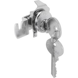 Prime-Line Chrome Steel Counter Clockwise Mailbox Lock For Bommer 2