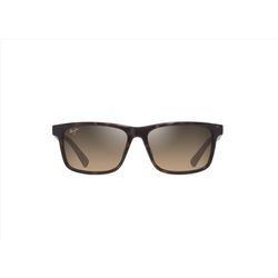 Maui Jim Okina Sunglasses Men's Shiny Dark Havana Frame HCL Bronze Lens Polarized