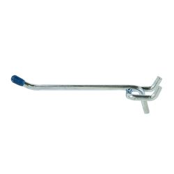 Crawford Zinc Plated Silver Steel 4 in. Peg Hooks 1 pk
