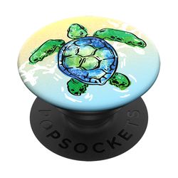 Popsockets Animal Friends Multicolored Tortuga Cell Phone Grip For All Smartphones
