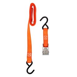 Keeper 1 in. W X 10 ft. L Orange Tie Down Strap 300 lb 4 pk