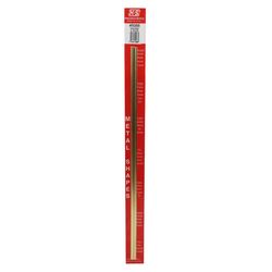 K&S 0.014 in. W X 12 in. L Star Brass Tube 1 pk