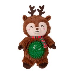 Fringe Studio For Dog Brown/Green Plush Rein It In Pal Dog Toy 1 pk