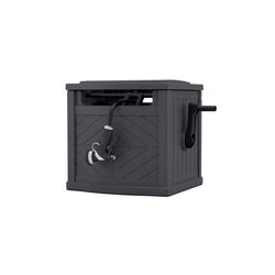 Suncast 150 ft. Gray Hideaway Hose Reel