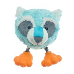 Boss Pet Pet Park Blvd For Dog Multicolored Plush Footies Moose Dog Toy 1 pk