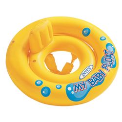 Intex Yellow Vinyl Inflatable Baby Float