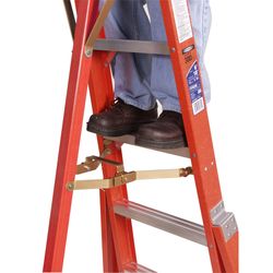 Werner 10 ft. H Fiberglass Tripod Step Ladder Type IA 300 lb. cap.