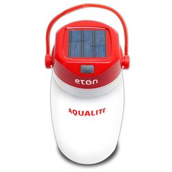 Eton Aqualite Red/White Multi Purpose Lantern 7.5 in. H X 3.9 in. W X 3.7 in. L 11.6 oz 1 pc