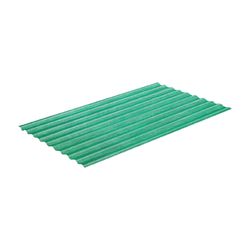 Sequentia Crane Composites 144 in. H X 26 in. W 550 Green Fiberglass Panel