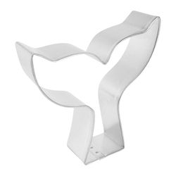 R&M International Corp 4 in. L Mermaid Tail Cookie Cutter Silver