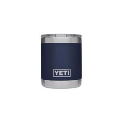 YETI Rambler 10 oz Navy BPA Free Lowball Tumbler with MagSlider Lid