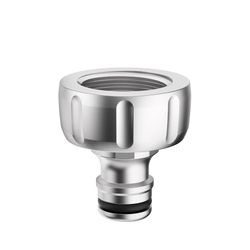 Gardena 5/8 & 1/2 in. Metal Threaded Female Hose Connector