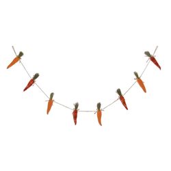 Glitzhome Easter Garland Burlap/Cotton/Polyester/Plastic 1 pc