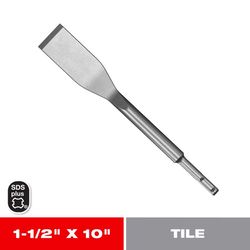 Diablo 1.5 in. W SDS_Plus Tile Chisel 1 pc