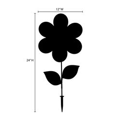 In The Breeze Multicolored Nylon 24 in. H X 12 in. W Sunflower Garden Stake Spinner
